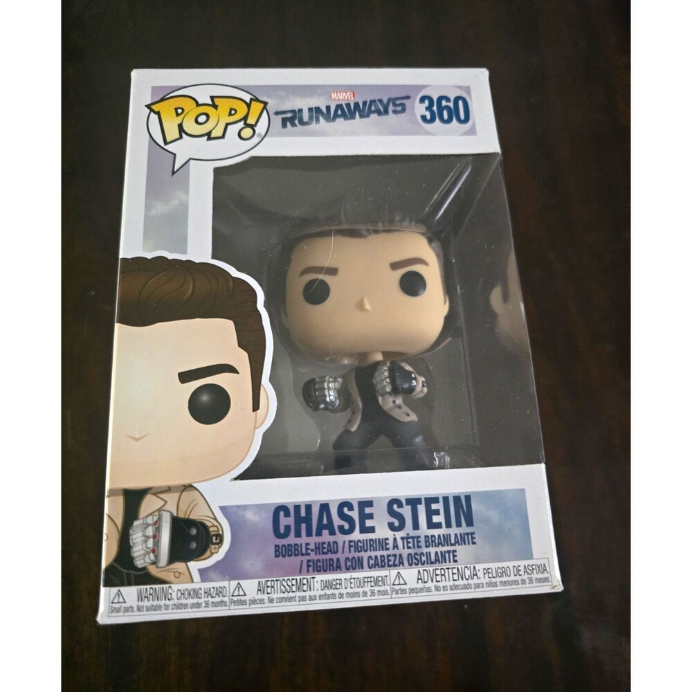 Funko Pop! Marvel Runaways Chase Stein #360 Pop! Vinyl Bobblehead Box